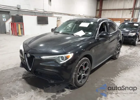 2019 Alfa Romeo Stelvio Ti Awd z USA, uszkodzony, nr VIN ZASPAKBN3K7C57347